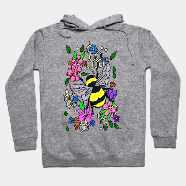 Bumble Bee Love Hoodie by imphavok